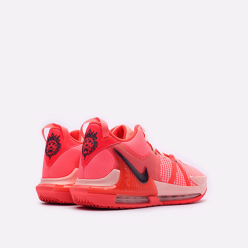 мужские розовые баскетбольные кроссовки Nike Lebron Witness 7 DM1123-600 - цена, описание, фото 4